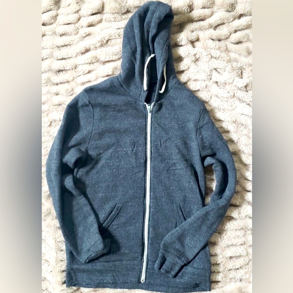Alternative Apparel Earth Zip-up Hoodie NWOT
